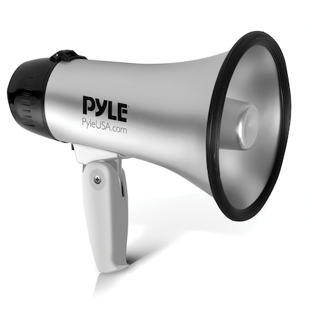 Pyle Battery-operated Compact/Portable Megaphone Spkr w/Siren Alarm, PMP23SL PMP23SL